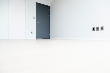 bedroom interior in the apartment