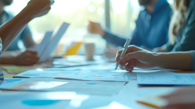 A healthcare policy advisor developing public health policies in a policy advisory committee, with policy development documents and public health strategy discussions visible