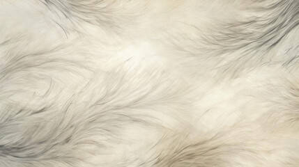 Obraz premium Soft, textured fur background in neutral tones, creating cozy feel