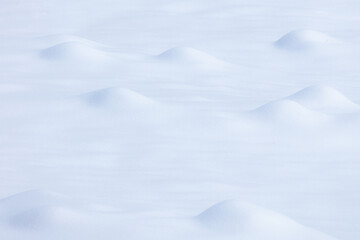 Shapes in the snow