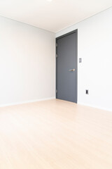 the bedroom interior of the apartment