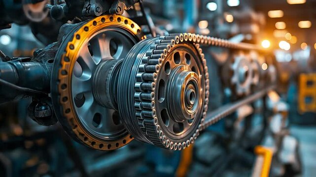 Belt and clutch repairs and mechanical work on the scooter's automated CVT gearbox