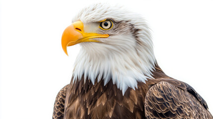Obraz premium Bald Eagle: The Majestic Bird of Prey and National Symbol of America