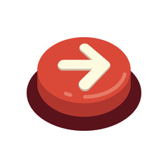 Gaming Button Vector - Right