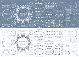 クリスマスフレームデザインセット