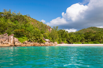 Amazing Rocky Coast And Sandy Beach