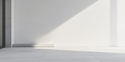 A clean white background with soft gray shadows and a faint texture. The minimalist design is versatile and professional, suitable for use in corporate presentations, product showcases, or branding