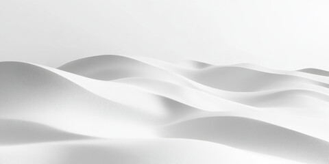 Obraz premium A clean white studio background with soft lighting and subtle shadows. The minimalist design is versatile and ideal for product photography or presentations.