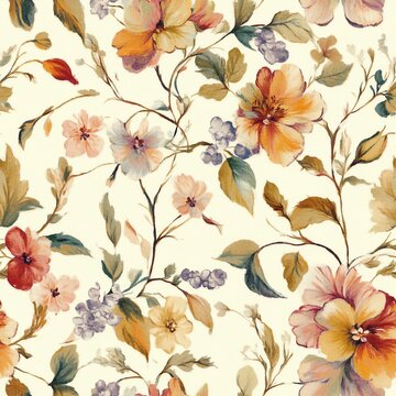 fancy allover pattern seamless floral pattern new digital print textile design