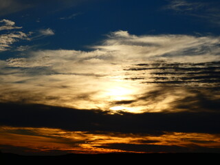 Fototapeta premium sunset over the sea