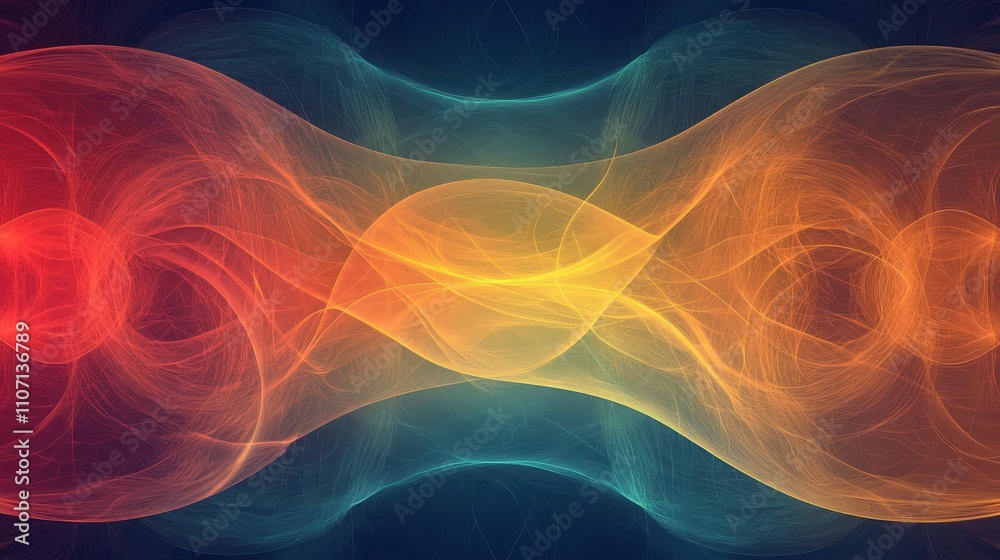 Poster a visual explanation of the principle of superposition in wave physics.