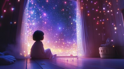 A voice line filled with wonder: 'Look at the each one has a story to tell