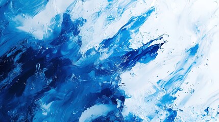 Blue abstract line art creative background material, commercial advertising illustration in the technology field, computer wallpaper
