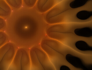 Imaginatory fractal abstract background Image