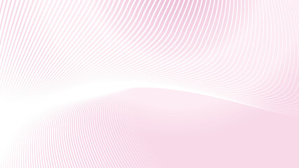 Light pink gradient background with curve line abstract vector image