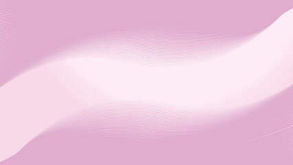 Light pink gradient background with curve line abstract vector image
