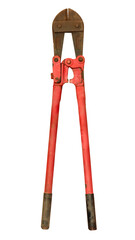 bolt cutter isolated on transparent background