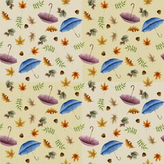 pattern, seamless, flower, floral, wallpaper, butterfly, nature, illustration, leaf, design