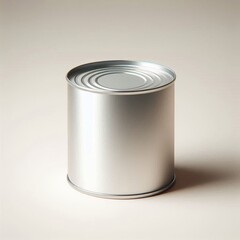 tin can plain mockup