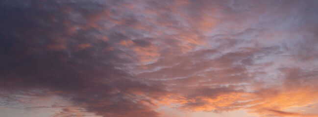 colorful sunset clouds background