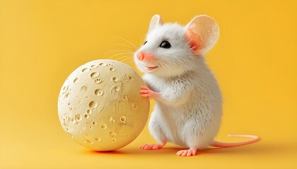 mouse and cheese