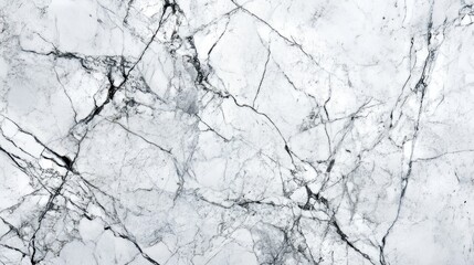 Elegant white marble surface with intricate gray veining patterns.