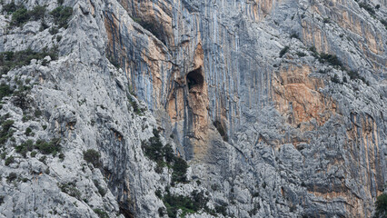 Beautiful rock formations, stone texture