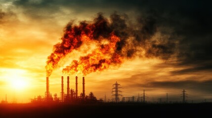 Obraz premium Energy Transition Overview in Stock Market Context