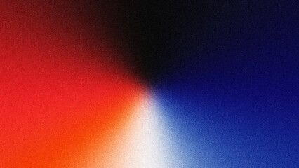 Gradient background with smooth transitions of black, blue, red, and white colors.