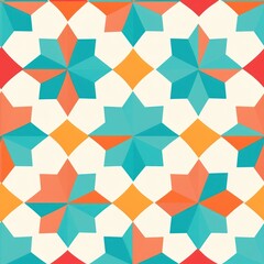 Star pattern backgrounds quilt.