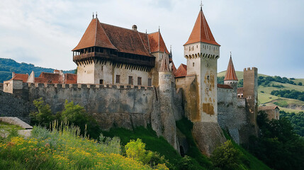 Obraz premium castle on the hill