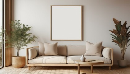 Chic Frame Mockup for Stylish Interiors