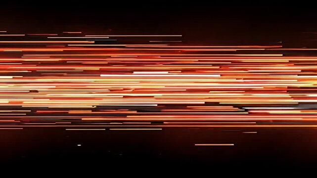 Abstract Background with Horizontal Light Streaks