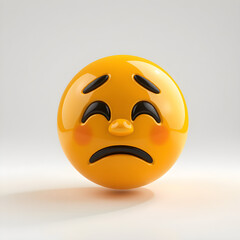 Fototapeta premium Express Yourself: Popular Emoticons and Birthday Smiley High-quality Emojis. Generative AI.