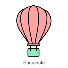 Fototapeta premium Parachute