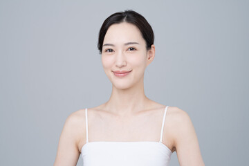 若い女性のビューティ