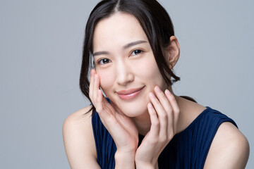 若い女性のビューティ