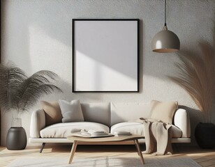 Chic Frame Mockup for Stylish Interiors