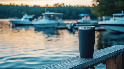 Coffee by the Lake.