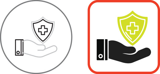 illustration of an Medical shield