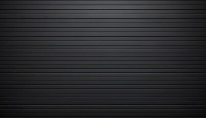 Obraz premium Sleek black wall texture with subtle horizontal lines for modern backgrounds