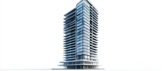 A creative interpretation of skyscraper architecture in miniature form.