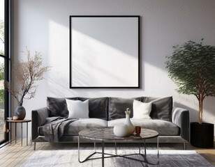 Frame Mockup A Stylish Way to Display Art