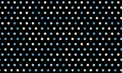Seamless spotted pattern with abstract circles, perfect for textile prints, wallpaper, or creative geometric posters. Trendy polka dot design for modern backgrounds.