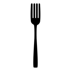 Fork icon vector. Cutlery illustration sign. Restaurant symbol. Food logo.