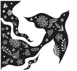 grow in balance vector illustration