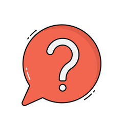Question vector icon