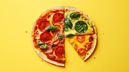 Mashup Pizzadilla - A Perfect Union of Quesadilla and Pizza for an Extraordinary Culinary Experience
