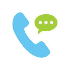Phone call vector icon