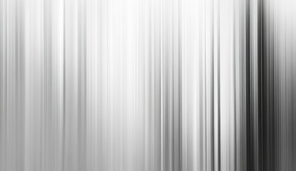 Obraz premium Abstract Background with Vertical White and Gray Lines. Minimalist Design with Blurred Effect.